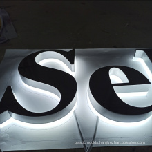 DINGYISIGN Shop Advertising 3D Custom Acrylic Wall Letter Metal Led Light Electronic Sign